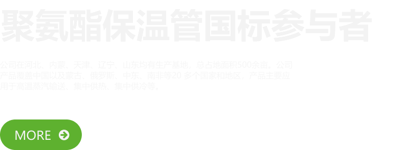 聚氨酯直（zhí）埋保溫管 